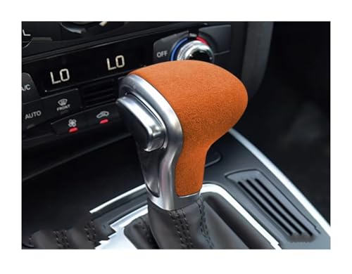 Hguvsjd Schaltknäufe Für A6L A4L Q7 Q5L A5 A7 S4 Getriebehakenabdeckung Abdeckung Fell Getriebekopf Modifikation Dekorativer Patch Auto Schaltknauf(E) von Hguvsjd