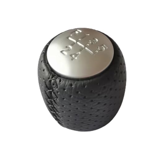 Hguvsjd Schaltknäufe Für ALFA Für ROMEO 159 Für BRERA Für SPIDER 2005 2006 2007 2008 2009 2010 2011 OEM 55344557 5 6-Gang-Schaltknauf Schaltknauf Auto Schaltknauf(5speed silver) von Hguvsjd