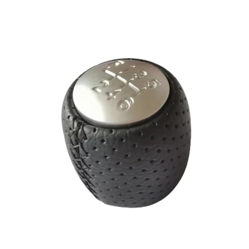 Hguvsjd Schaltknäufe Für ALFA Für ROMEO 159 Für BRERA Für SPIDER 2005 2006 2007 2008 2009 2010 2011 OEM 55344557 5 6-Gang-Schaltknauf Schaltknauf Auto Schaltknauf(6speed silver) von Hguvsjd