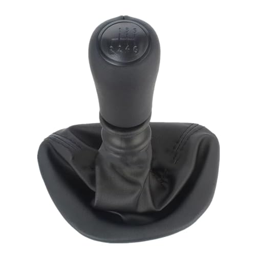 Hguvsjd Schaltknäufe Für Benz W639 Für VITO 2003 2004 2005 2006 2007 2008 2009 2010 Auto 6-Gang-Schaltknauf Schalthebel PU-Lederstiefel Auto Schaltknauf(Type3) von Hguvsjd