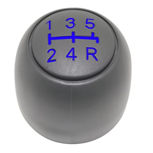 Hguvsjd Schaltknäufe Für Fiat Für 500 500c 2007-2013 Für Panda 2003-2012 Manueller Wahlgriff Ball Schaltknauf Hebel Wechselgetriebe Schalthebel Auto Schaltknauf(Gray blue) von Hguvsjd