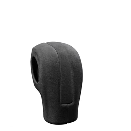 Hguvsjd Schaltknäufe Für Ford Für Mustang 2009 2010 2011 2012 2013 2014 Wildleder Schalthebel Schaltknauf Panel Zentrale Steuerung Trim Aufkleber Auto Schaltknauf(Dark Gray) von Hguvsjd
