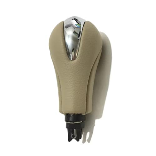 Hguvsjd Schaltknäufe Für Infiniti G25 G37 FX37 FX35 EX35 QX56 QX70 QX80 2008-2015 Getriebegriffkopf Automatischer Schalthebel Schaltknauf 34910-JK03A Auto Schaltknauf(Chrome -beige) von Hguvsjd