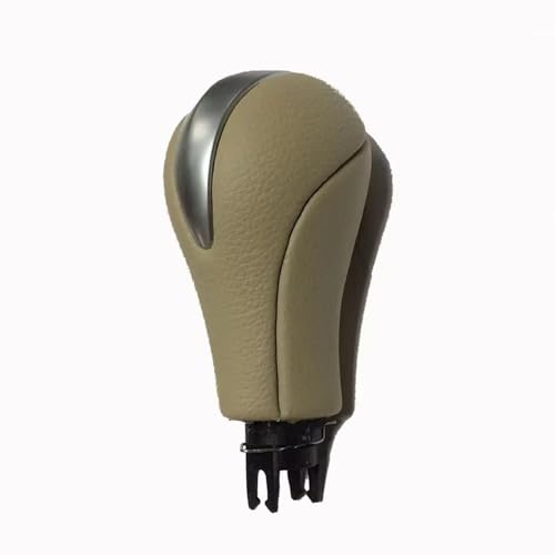 Hguvsjd Schaltknäufe Für Infiniti G25 G37 FX37 FX35 EX35 QX56 QX70 QX80 2008-2015 Getriebegriffkopf Automatischer Schalthebel Schaltknauf 34910-JK03A Auto Schaltknauf(Matte silver-beige) von Hguvsjd