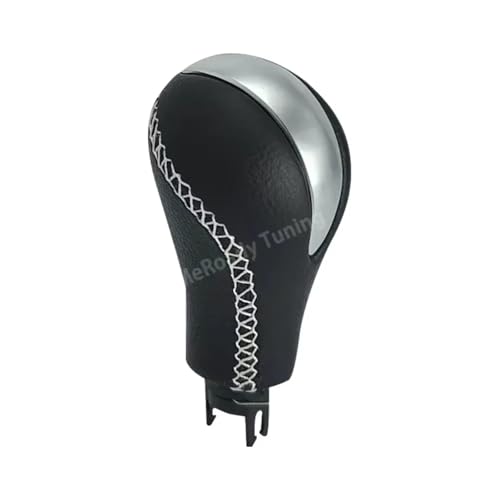 Hguvsjd Schaltknäufe Für Infiniti G25 G37 FX37 FX35 EX35 QX56 QX70 QX80 2008-2015 Getriebegriffkopf Automatischer Schalthebel Schaltknauf 34910-JK03A Auto Schaltknauf(Matte siver-black) von Hguvsjd