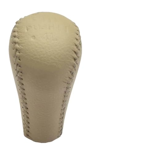 Hguvsjd Schaltknäufe Für Navara D40 Für Frontier Double Cab 2005-2015 Für Pathfinder R51 2007-2019 Manueller 5/6-Gang-Schaltknaufgriffhebel Auto Schaltknauf(Beige-2H4HPUSH N 4L) von Hguvsjd