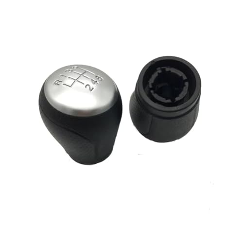 Hguvsjd Schaltknäufe Für Nissan Für QASHQAI I II J10 Für X-trail 2006-2013 Manueller Gangschalthebelhebel MT Auto-Schaltknöpfe Auto Schaltknauf(Short 6speed) von Hguvsjd