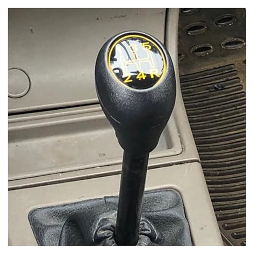 Hguvsjd Schaltknäufe Für Peugeot 504 505 309 205 GTI CTI Autoinnenausstattung Manueller 5-Gang-Schalthebel-Schaltknaufkopfhebel-Schaltgriff Auto Schaltknauf(Yellow) von Hguvsjd