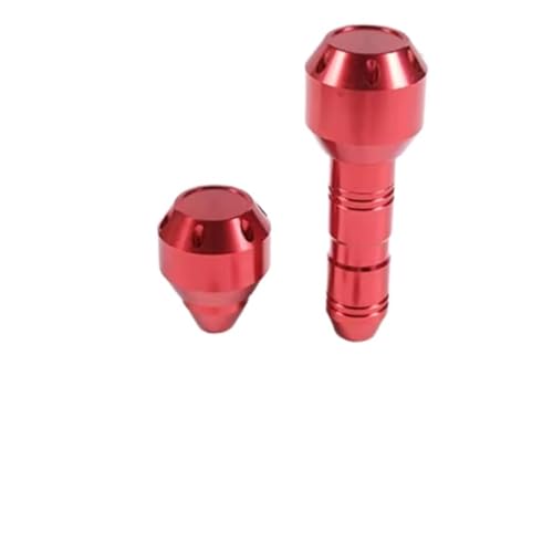 Hguvsjd Schaltknäufe Für Toyota FJ Für Cruiser 2007-2021 Zentrale Steuerung Schalthebel Kopf Ersatz Aluminium Auto Schaltknauf(Red) von Hguvsjd