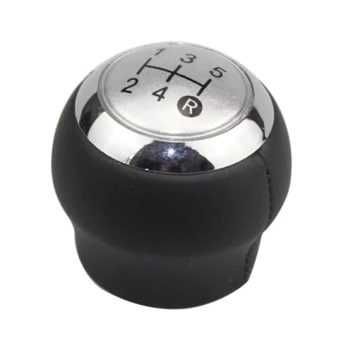 Hguvsjd Schaltknäufe Für Toyota Für Avensis III T27 2008-2015 5/6 Geschwindigkeit Auto Shift Schaltknauf Hebel Gaitor Boot Abdeckung Fall Auto Schaltknauf(5 Speed silver) von Hguvsjd
