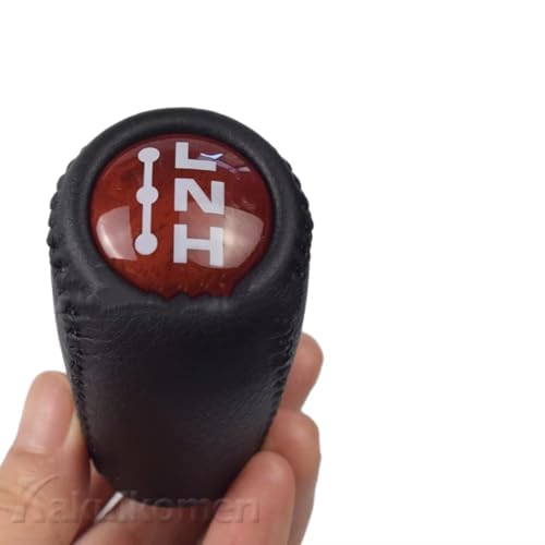 Hguvsjd Schaltknäufe Für Toyota Für Land Für Cruiser Für Prado FJ150 FJ120 2003-2009 Farbe Automatikgetriebe Schaltknauf Auto Schaltknauf(Wooden-B) von Hguvsjd