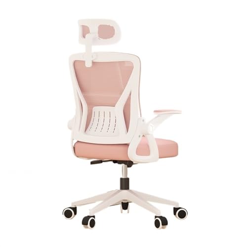 Computer-Gaming-Stuhl Schreibtischstuhl mit hoher Rückenlehne, verstellbaren hochklappbaren Armlehnen und Kopfstützen, ergonomischer Bürostuhl aus Netzgewebe, drehbarer Computer-Gaming-Stuhl for Männe von Hhaoran-9868