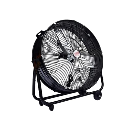 Hhaoran-9868 Bodenventilator Industrieller Elektroventilator Mobiler großer Elektroventilator Fabrik Werkstatt Lager Standventilator(24 inch) von Hhaoran-9868