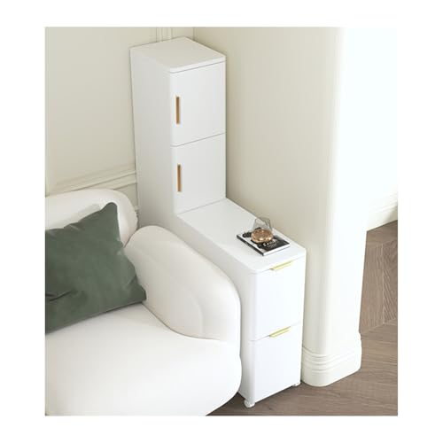 Hhaoran-9868 Sideboard-Buffetschrank Sofa Sideboard Abnehmbarer Lagerschrank Clip Beistelltisch Wohnzimmer Licht Luxus Kombination Lagerschrank Buffetschrank(30x80x115cm,Right Open) von Hhaoran-9868