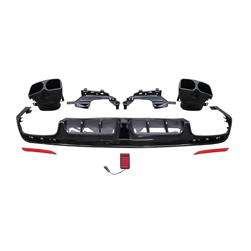HhhhhYf Auto Heckschürze Lippe Diffusor für Mercedes Benz S-Class W222 Upgrade Brabus Sports Style 2014-2017,Auto Heckspoiler Heckstoßstange Lippe Hecklippe des Fahrzeugs Zubehör,A-Carbon Pattern HhhhhYf Auto Heckschürze Lippe Diffusor für Mercedes Benz S-Class W222 Upgrade Brabus Sports Style 2014-2017,Auto Heckspoiler Heckstoßstange Lippe Hecklippe des Fahrzeugs Zubehör,A-Carbon Pattern von HhhhhYf