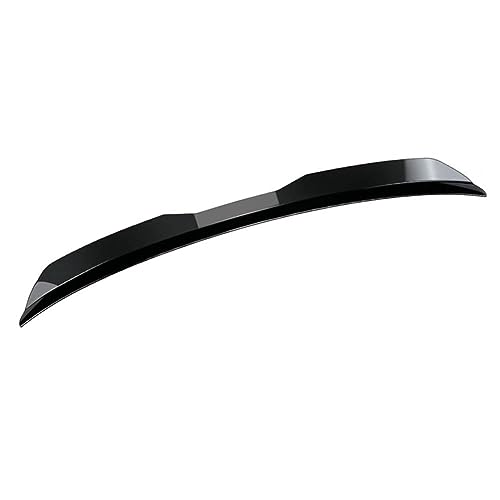 HhhhhYf Auto Heckspoiler Flügel für Volvo V90 Mk2 2016+,Heckflügel Kofferraumspoiler Kofferraum Flügel Lippe Spoiler Bodykits Styling Zubehör,A-Black von HhhhhYf