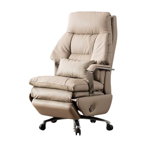 Hhmmei2024-23 Ergonomischer Schreibtischstuhl Premium Bürostuhl mit Liegefunktion Echtleder Chefsessel Computerstuhl Bürostuhl Hhmmei2024-23 Ergonomischer Schreibtischstuhl Premium Bürostuhl mit Liegefunktion Echtleder Chefsessel Computerstuhl Bürostuhl von Hhmmei2024-23