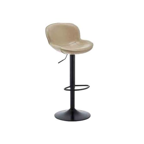 Hhmmei2024-23 Küchenhocker Barstuhl Rezeption Kassierer Drehbarer Barstuhl Licht Luxus Lift Barstuhl Home Island Hochhocker Bar Hochstuhl Barhocker(Beige) von Hhmmei2024-23