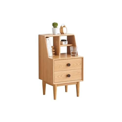 Hhmmei2024-23 Modern Original Holzfarbe Massivholz Nachttisch Schlafzimmermöbel Schlafzimmermöbel Vintage Wohnzimmer Lagerung Sideboards Schlafzimmer von Hhmmei2024-23