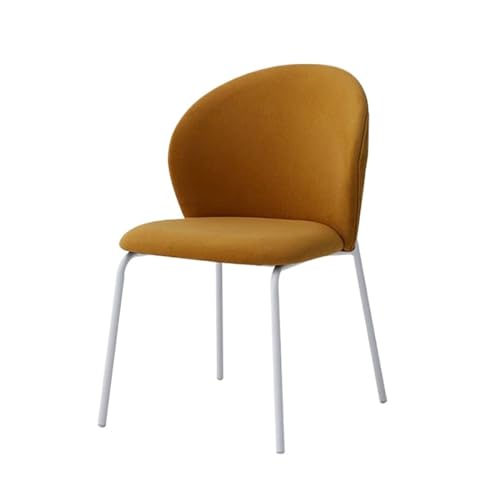 Küchen-Esszimmerstuhl Esszimmerstühle, moderne gepolsterte Seitenstühle, ergonomische Stühle mit Rückenlehne ohne Armlehnen, Mid Century Modern-Stühle, Küchen- und Esszimmerstühle Wohnzimmerstuhl(Yell von Hhmmei2024-23