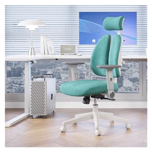 Lernstühle für Kinder Kinder-Schreibtischstuhl, ergonomischer Büro-Computer-Schreibtischstuhl, Computer-Arbeitsstuhl mit Lordosenstütze, geeignet for Familien, Schulen und Büros Schreibarbeitsstuhl(Gr von Hhmmei2024-23