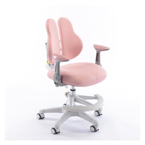 Lernstühle für Kinder Kinder-Studienstuhl kann den Sitz anheben, Sitzhaltungskorrektur-Stuhl, verstellbarer Hocker for kleine Studenten, Schreibstuhl for zu Hause Schreibarbeitsstuhl(Pink) von Hhmmei2024-23