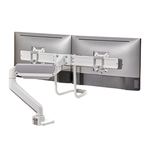 Monitorständer Schreibtischhalterung for zwei Monitore, verstellbarer Monitorarm mit Gasfeder for 2 Bildschirme bis zu 32 Zoll, 17,6 Pfund, verschiebbare VESA-Platten mit Klemme und Tüllensockel Monitorständer Schreibtischhalterung for zwei Monitore, verstellbarer Monitorarm mit Gasfeder for 2 Bildschirme bis zu 32 Zoll, 17,6 Pfund, verschiebbare VESA-Platten mit Klemme und Tüllensockel von Hhmmei2024-23