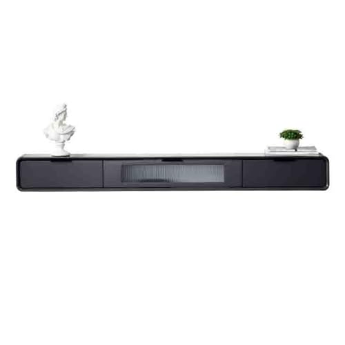 TV-Ständerschrank Schwebender TV-Ständer, wandmontiertes TV-Gerät im modernen Stil, schwebende Regale mit Glastür und Schubladen, schwebender Aufbewahrungsschrank for Unterfernseher TV-Ständer Modern( TV-Ständerschrank Schwebender TV-Ständer, wandmontiertes TV-Gerät im modernen Stil, schwebende Regale mit Glastür und Schubladen, schwebender Aufbewahrungsschrank for Unterfernseher TV-Ständer Modern( von Hhmmei2024-23