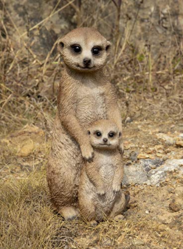 Hi-Line Gift Ltd. Kleines Erdmännchen für Mutter und Baby. von Hi-Line Gift Ltd