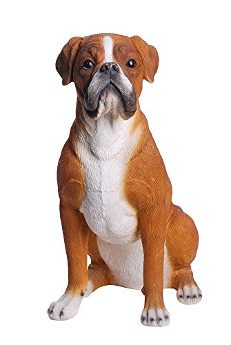 hi-line Geschenk LTD Boxer Hund sitzend von Hi-Line Gift Ltd