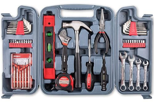 Hi-Spec 53-tlg Werkzeugset in Werkzeugkoffer – Ihr unverzichtbarer Helfer für Heim oder Garage. Optimiert für leidenschaftliche Heimwerker und Garagen-Enthusiasten von Hi-Spec