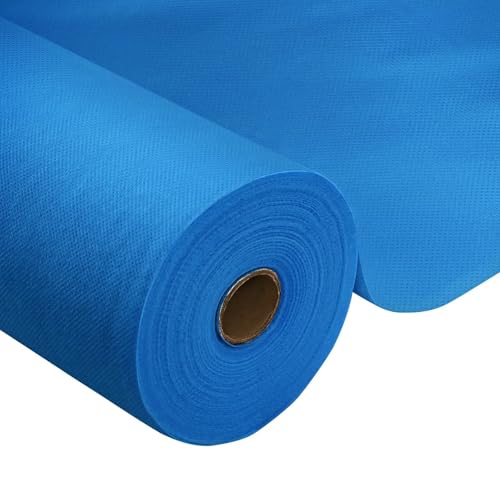Tischdeckenrolle,Buntes Blau,1.18 × 45m,1 Rolle Tischdecke,Einweg Vlies Stoffähnlich,ideal für Jede Party,Hochzeit,Geburtstagsfeier,Gastronomie,Größe und Farbe nach Wahl von HiBeauty PRO