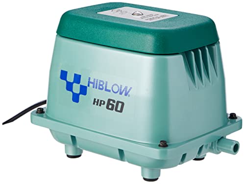 HiBlow Luftpumpe HP-60 60l/min bei 1,3m, Ausgang 18mm, 51 Watt von HiBlow