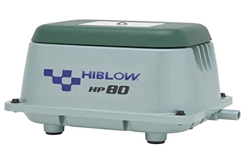 HiBlow Luftpumpe HP-80 80l/min bei 1,3m, Ausgang 18mm, 71 Watt von HiBlow