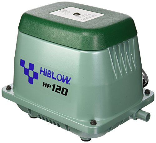 HiBlow Luftpumpe HP-120 150l/min bei 1,3m, Ausgang 18mm, 115 Watt von HiBlow