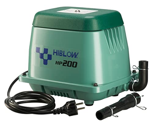 HiBlow Luftpumpe HP-200 230l/min bei 1,3m, Ausgang 18mm, 210 Watt von HiBlow