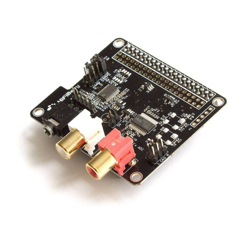 HiFiBerry Audio-Board HiFiBerry DAC+ ADC, Soundkarte für Raspberry Pi mit Ein-/Ausgang HiFiBerry Audio-Board HiFiBerry DAC+ ADC, Soundkarte für Raspberry Pi mit Ein-/Ausgang von HiFiBerry