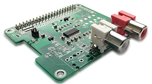 HiFiBerry DAC+ Standard RCA Version - Soundkarte für Raspberry Pi mit Cinch Anschlüssen von HiFiBerry