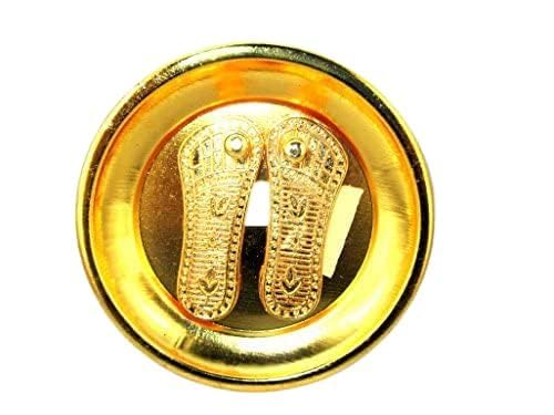 Hitech Shree Laxmi Charan Paduka – 3,5 Durchmesser für Wachstum, Erfolg, geistigen Frieden und Glück in Familie und Geschäft von HiJet