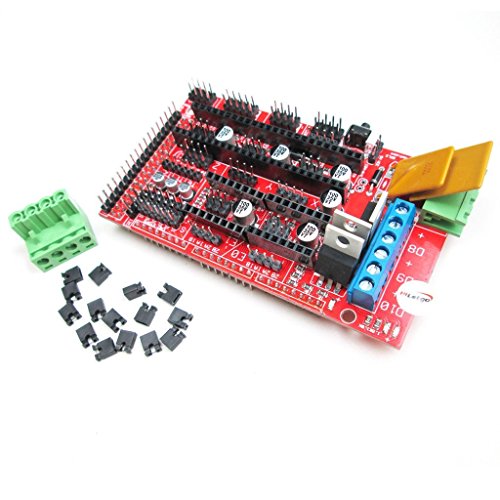 HiLetgo RAMPS 1.4 Steuerpult, 3D-Drucker-Steuerplatine, RepRap Steuerplatine, unterstützt Arduino Mega 2560 HiLetgo RAMPS 1.4 Steuerpult, 3D-Drucker-Steuerplatine, RepRap Steuerplatine, unterstützt Arduino Mega 2560 von HiLetgo