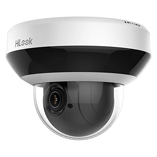 HiLook PTZ-N2404I-DE3 4MP Full HD PoE Mini PTZ Netzwerk Wettergeschützte Überwachungskamera mit 4X optischem Zoom und 16x digitalem Zoom von HiLook