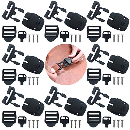 8 Set Whirlpool-Abdeckclips Ersatzriegel Reparaturset mit Schlitz, Riegel, Clipverschluss mit Schlüsseln und Hardware (8 Stück) von HiMo