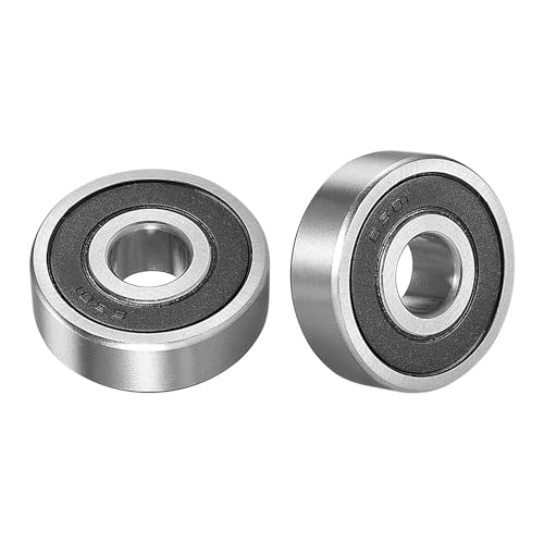 HiPicco 6301-2RS Rillenkugellager, ID I.D. = 12 mm, Außendurchmesser = 37 mm, Dicke = 12 mm, doppelt gummidichtetes Kugellager, vorgeschmierter Chromstahl, Z2-Hebel, 2 Stück HiPicco 6301-2RS Rillenkugellager, ID I.D. = 12 mm, Außendurchmesser = 37 mm, Dicke = 12 mm, doppelt gummidichtetes Kugellager, vorgeschmierter Chromstahl, Z2-Hebel, 2 Stück von HiPicco