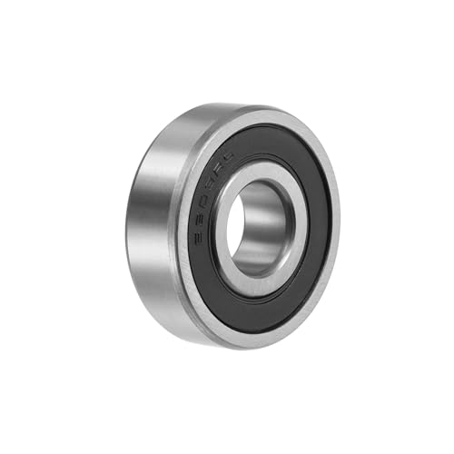 HiPicco 6303-2RS Rillenkugellager, ID I.D. = 17 mm, Außendurchmesser = 47 mm, Dicke = 14 mm, doppelt gummidichtetes Kugellager, vorgeschmierter Chromstahl, Z2-Hebel von HiPicco