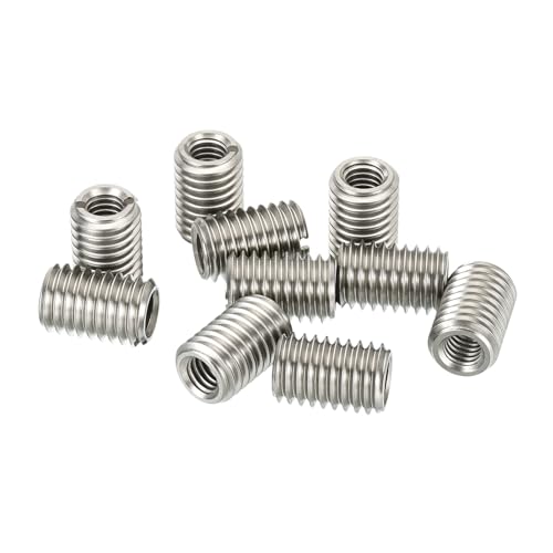 HiPicco Gewindeadapterhülse, Reduziermutter, M10 x 1,5 Außengewinde auf M8 x 1,25 Innengewinde, Edelstahl, Reparatureinsatz, Mutter, Schraube, 15 mm Länge, Reduzierstück, Umwandlungsverschluss, 10 HiPicco Gewindeadapterhülse, Reduziermutter, M10 x 1,5 Außengewinde auf M8 x 1,25 Innengewinde, Edelstahl, Reparatureinsatz, Mutter, Schraube, 15 mm Länge, Reduzierstück, Umwandlungsverschluss, 10 von HiPicco