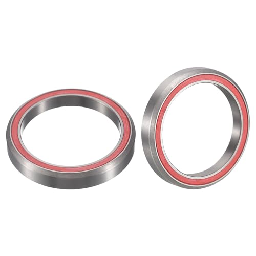 HiPicco MH-P16H8 Fahrrad-Headset-Kugellager, ID 40 mm x OD 52 mm x Breite 8 mm, versiegelte Chromstahl-Kugellager, 45/45 Grad ACB4052H8 Fahrrad-Headset-Kugellager, 2 Stück HiPicco MH-P16H8 Fahrrad-Headset-Kugellager, ID 40 mm x OD 52 mm x Breite 8 mm, versiegelte Chromstahl-Kugellager, 45/45 Grad ACB4052H8 Fahrrad-Headset-Kugellager, 2 Stück von HiPicco