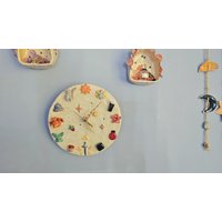 Designe Deine Eigene Uhr Wählen Sie Alle Ihre Lieblings-Charme Und Artikel. Handgemachte Pinch Uhr, Statement Wohnkultur Keramik Geschenkidee von HiTheretheShop