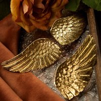 Einzigartige Messing Engel Flügel Möbelknäufe Knäufe von Hiamazingaugust