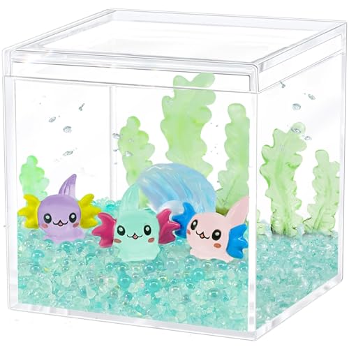 Hiawbon Mini Axolotl Harz Charms DIY Tank Axolotl Bastelset, Miniatur Axolotl Habitat Ornament, Glow in The Dark Mini Axolotl Figuren Perlen Meerestier Axolotl Set für DIY Landschaft Feengarten Hiawbon Mini Axolotl Harz Charms DIY Tank Axolotl Bastelset, Miniatur Axolotl Habitat Ornament, Glow in The Dark Mini Axolotl Figuren Perlen Meerestier Axolotl Set für DIY Landschaft Feengarten von Hiawbon