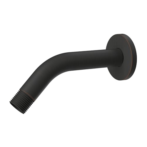 Hibbent 6 Zoll Duscharm mit Flansch Massiv Messing Duschkopf Verlängerung Rohrarm Extender Wandmontage Dusche Wasserauslassrohr mit Teflonband für Feste Badezimmer Duschkopf Ölgeriebene Bronze Hibbent 6 Zoll Duscharm mit Flansch Massiv Messing Duschkopf Verlängerung Rohrarm Extender Wandmontage Dusche Wasserauslassrohr mit Teflonband für Feste Badezimmer Duschkopf Ölgeriebene Bronze von Hibbent